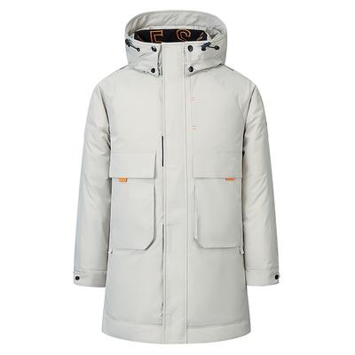 New Autumn and Winter Men's Thick White Duck Down Jacket Men and Women The Same Fashion Casual Couple Down Jacket