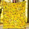 Pikachu Party Print Flannel Blanket, Soft Warm Lightweight Throw Blanket for living Room,Sofa Bed Camping office