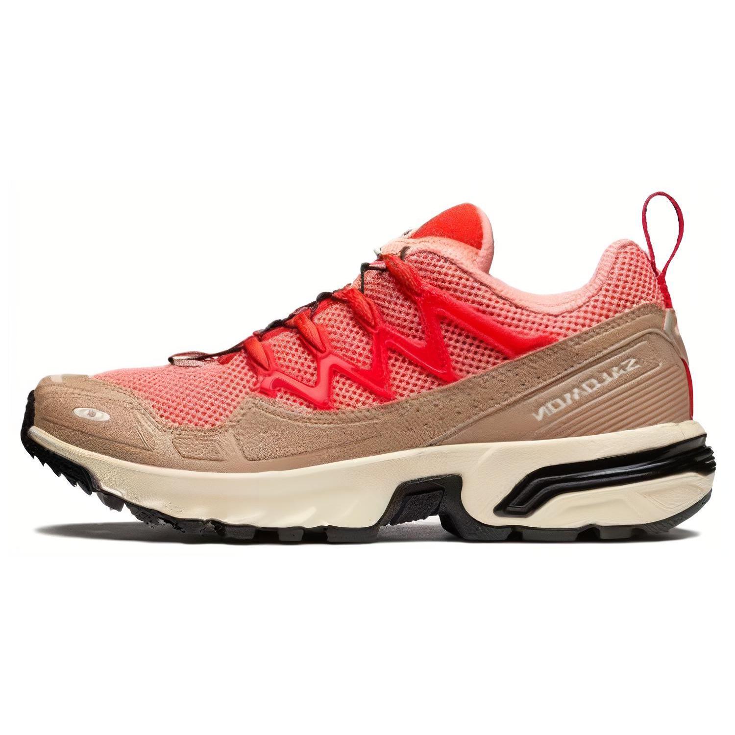 

New SALOMON ACS + OG Low Top Outdoor Shoes Unisex Red Brown 472871 44