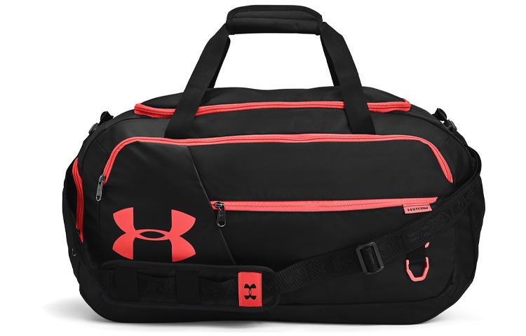 Under Armour Polyester Shoulder Bag, Crossbody Bag Medium Unisex Black/Red 1342657-008