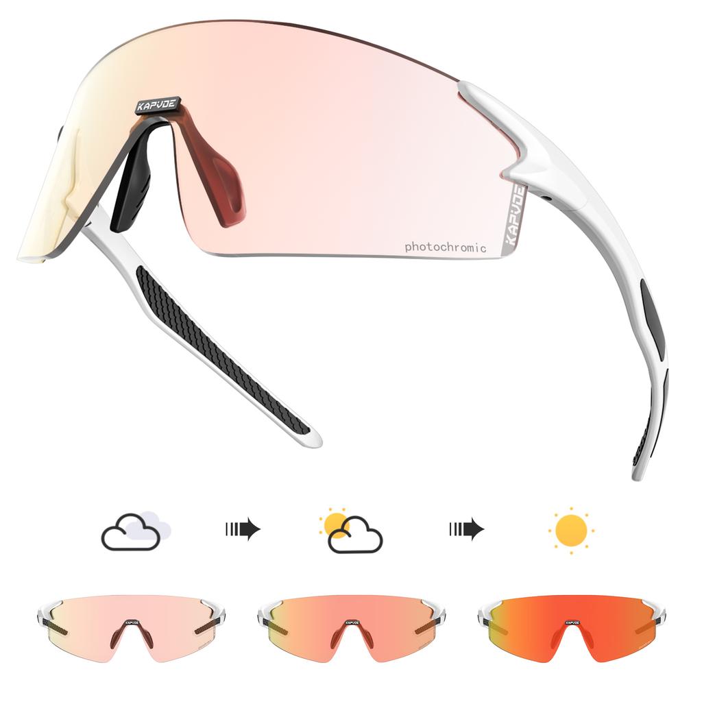 Kapvoe Cycling Sunglasses Fashion for Men Bike Glasses Cycle Women Sports Bicycle MTB Fishing Hiking Riding Eyewear UV400