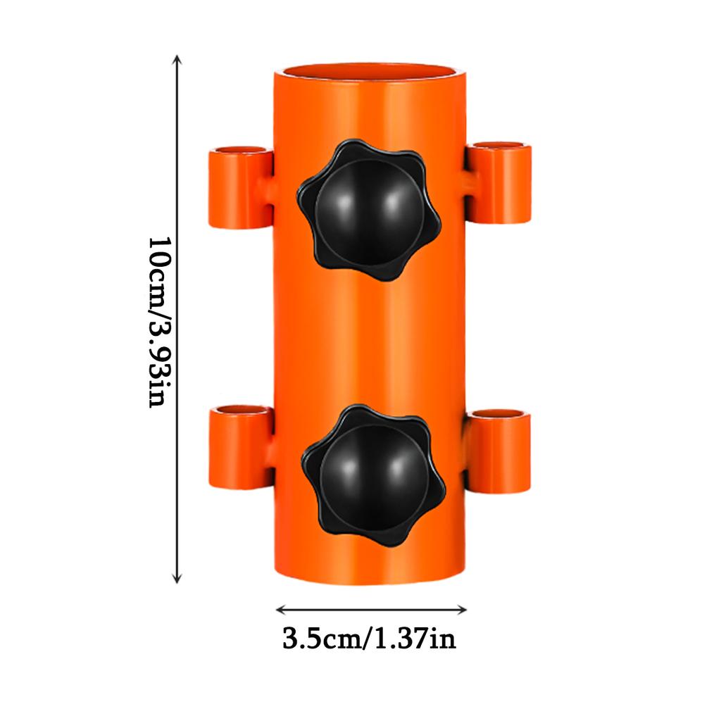 Camping Tent Rod Holders Reinforced Windproof Awning Rod Holder,Portable Tent Fixed Tube Pole Stand for Camping Fishing Hiking