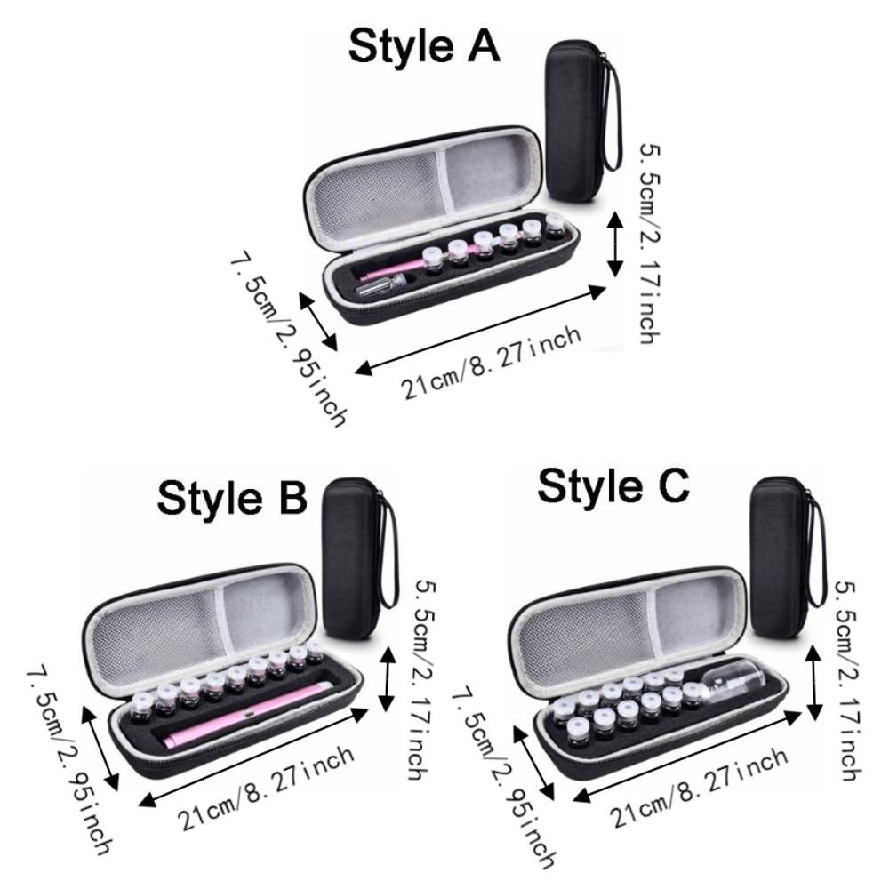 EVA Insulin Vial Storage Case 7/9/13 Slots Waterproof Insulin Vial Protector Wear-resistant Shockproof Insulin Organizer Travel