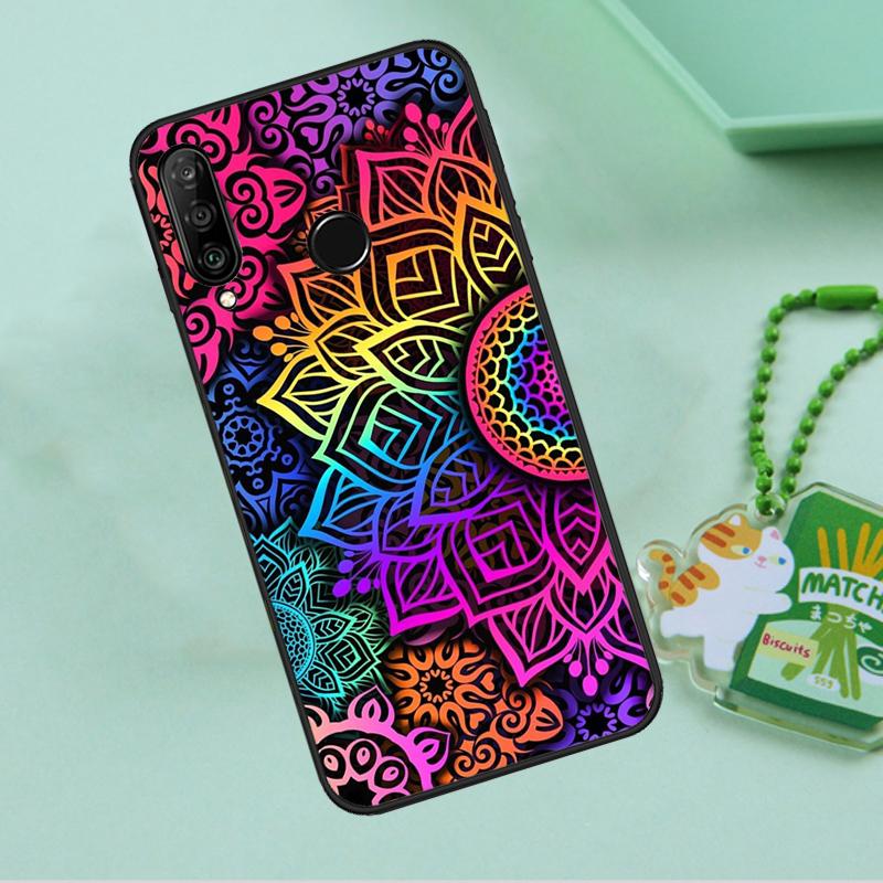 Mandala For Huawei Nova 10 9 SE 5T 12s 12i 11i Y91 Y90 Y60 Y70 Y72 Y61 P20 P40 P30 Lite P60 Pro Case