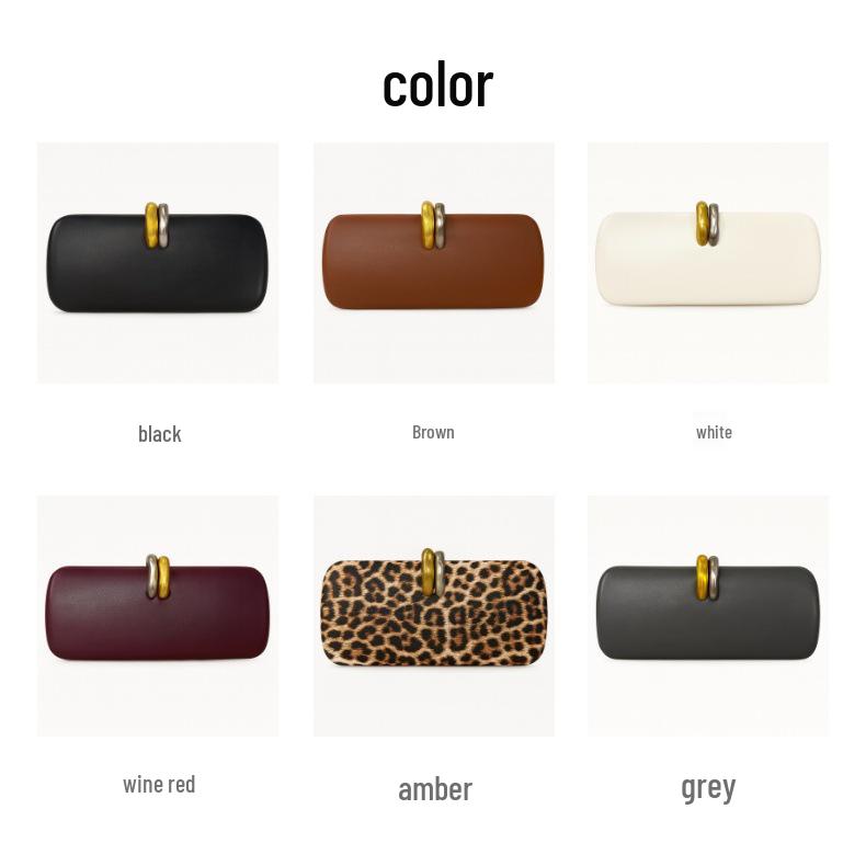 Pochette in PU Stile Europeo e Americano: Borsa a tracolla e a spalla versatile da sera