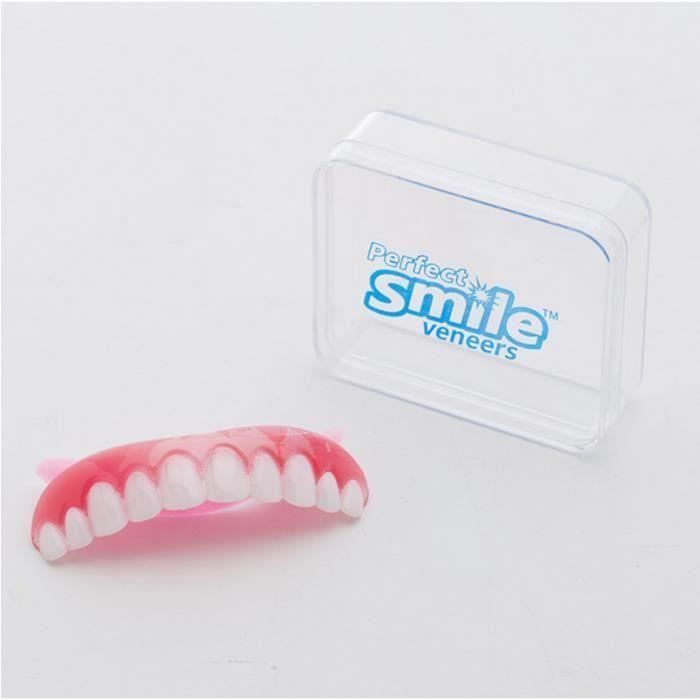 Denture cosmétique - Smile Veneers - Correction des dents - Technologie flexible - Couleur rose - Mixte