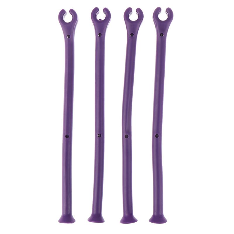 4Pcs Silicone Goblet Holder Dishwasher Bracket Wine Glass Rack Bar Kitchen Tool