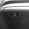 For Acura TL 2004-2008 LHD Passenger Side Switch Trim Sticker Black Carbon Fiber Cover Interior Accessories Upgrade