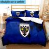 3PCS Afc Wimbledon Crest Bedding Set For Bedroom, Dormitory,Including 1pc Duvet Cover And 2pcs Pillowcases Large size Fan gift