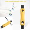 1Pcs High Quality Coaxial Cable Wire Pen Cutter Stripper Hand Stripping Pliers Tool for RG59 RG6 RG7 RG11 CAT5 CAT6