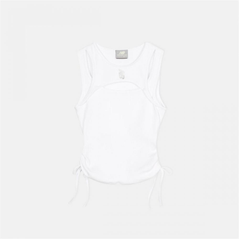 

New Balance Women S Cutout Tank Ah NBNGF2W112 10/S