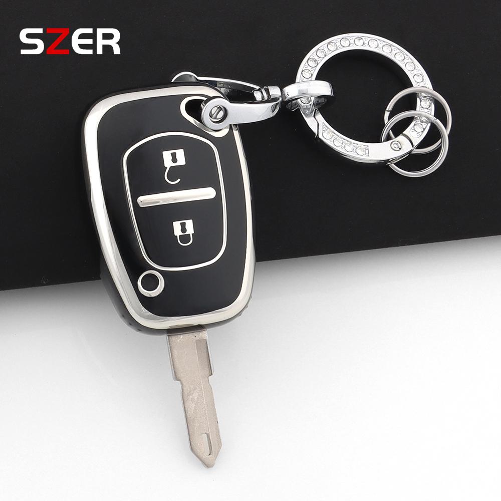 2 Button New Tpu Car Key Case Cover Shell For Vauxhall Opel Vivaro For Renault Movano Trafic Kangoo Protector Fob Accessories