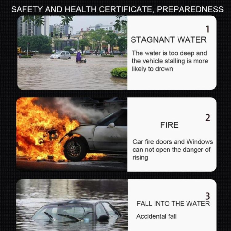 Car Window Breaker Essential Safety Tool for Drivers BeReady for Vehicles Car