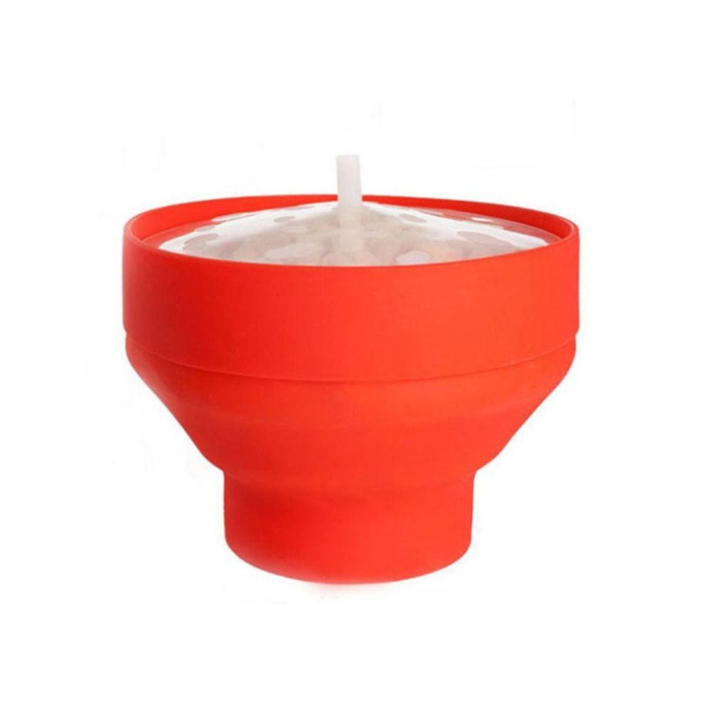 

with Lid Microwave Popcorn Bowl Red Microwave Popcorn Bucket Chips Fruit Dish DIY мандариновый