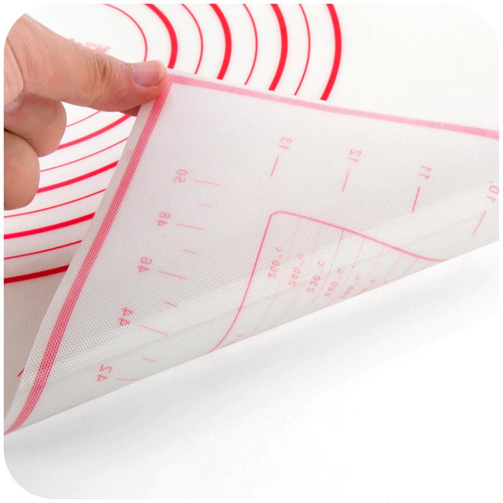 Hot Fiberglass Silicone Dough Rolling Baking Mat Pastry Clay Pad Sheet Liner FC Hot Fiberglass Silicone Dough Rolling Baking Mat Pastry Clay Pad Sheet Liner FC