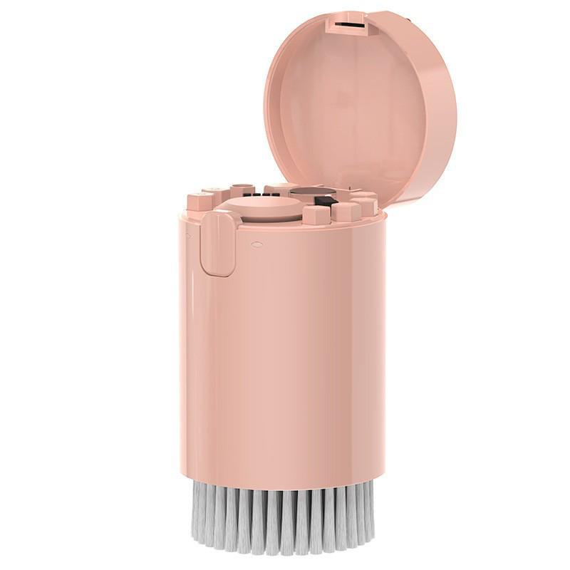 Kit di pulizia per dispositivi: Pulitore per Schermo, Spazzola per Rimuovere la Polvere, Penna per Fessure del Telefono, Detergente per Auricolari, Panno per Notebook