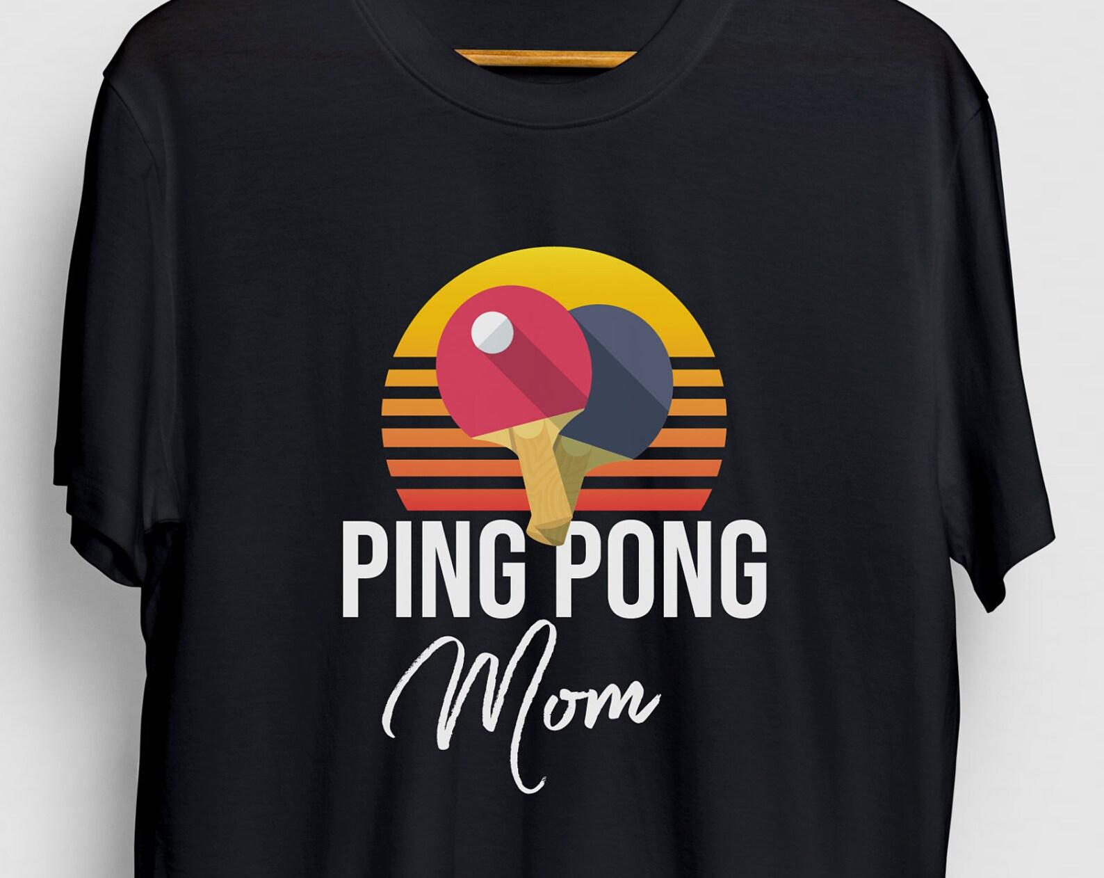 Ping Pong Mom Shirt, Ping Pong Master, Table Tennis Shirt, Table Tennis Coach Unisex T-shirt M