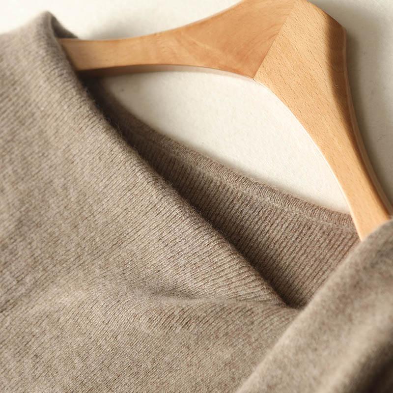 Women Sweater 100% Wool MODERN NEW SAGA Knit Pullover Thick Winter Jumpers Female Knit Tops