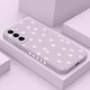 Beautiful Daisy Phone Case For Samsung Galaxy A17 A57 A37 A07 A56 A36 A26 A16 A06 Silicone Cover