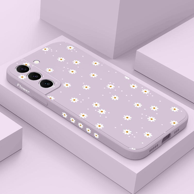 Beautiful Daisy Phone Case For Samsung Galaxy A17 A57 A37 A07 A56 A36 A26 A16 A06 Silicone Cover