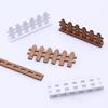 Wooden Dollhouse Fence Miniature Decoration Model Accessory