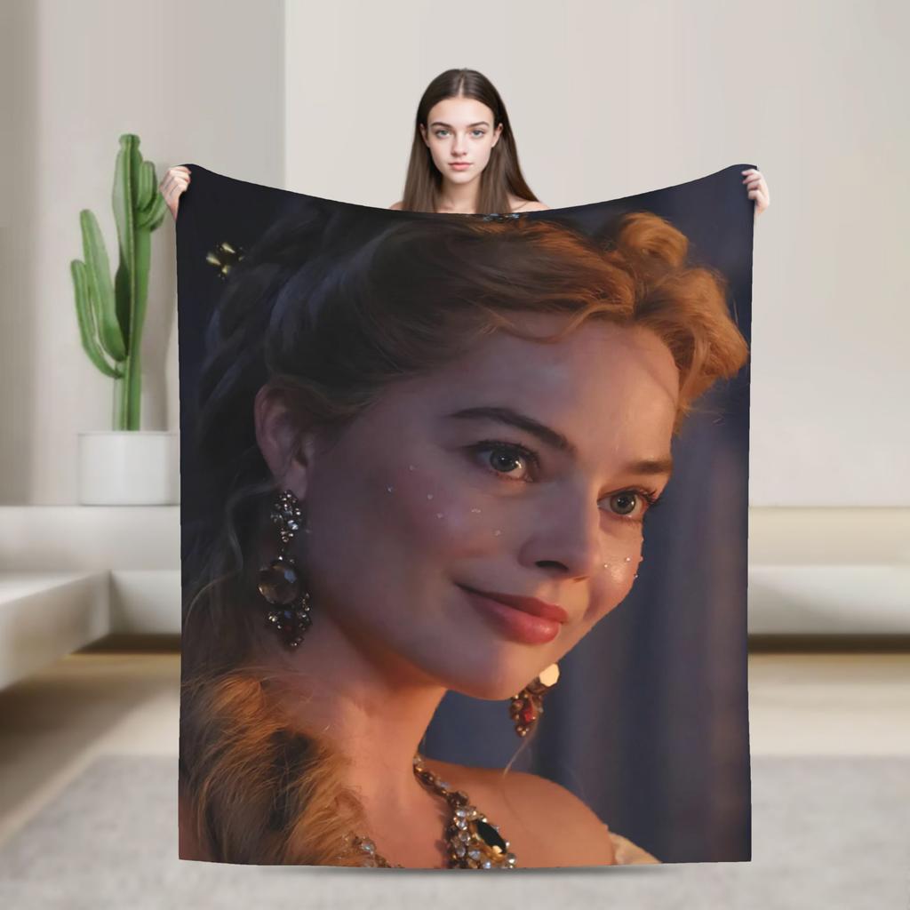 Wuthering Heights 2026 Movie Blanket Multiple Sizes Soft Fuzzy Plush  Throw Blankets for Sofa Couch and Bed