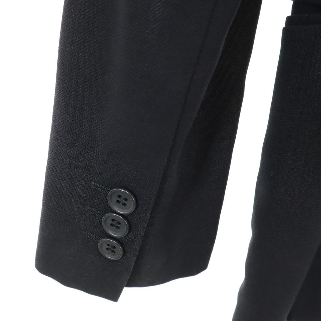 Emporio Armani 90s Italian Wool Old Pants Suit Setup 38/42 Black Women Used