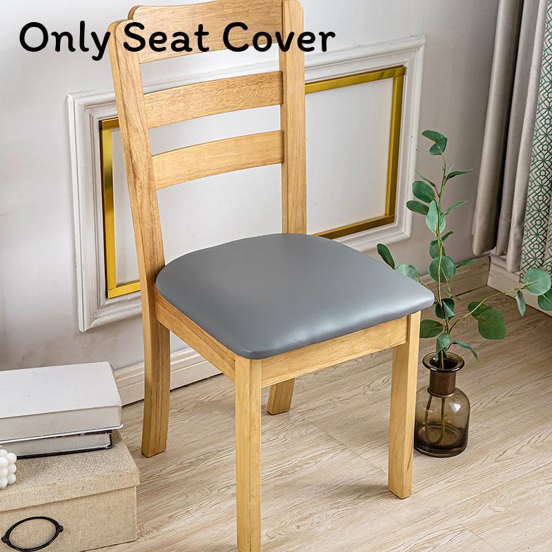 Pu Waterproof Office Chair Cover With Elastic Buckles For Dust Prevention In Modern Home Decor