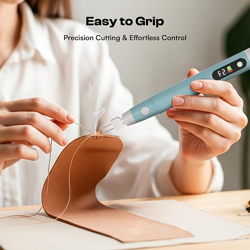 Thread Burner Kit - Plus 2 Pack Replacement Tips Included - Thread Zapper Tool for Finishing Bead Weaving, Sewing, Work