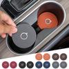 2 szt. Zamszowy Podkładka pod Kubek Samochodowy Uchwyt na Napoje Mata Antypoślizgowa Do Volvo S40 S60 S90 XC40 XC60 XC90 V40 V50 V60 V90 C30 C70 S80