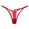 Sexy Spitzenstickerei Strings Damen Transparent Slips Verstellbare Taille 159