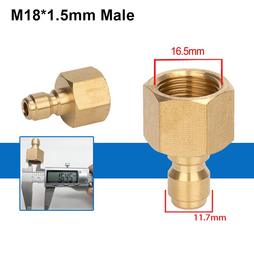 1Pcs Quick Release G1/4 Pressure Washer Adapter Set  For High Pressure Wash Torch Hose