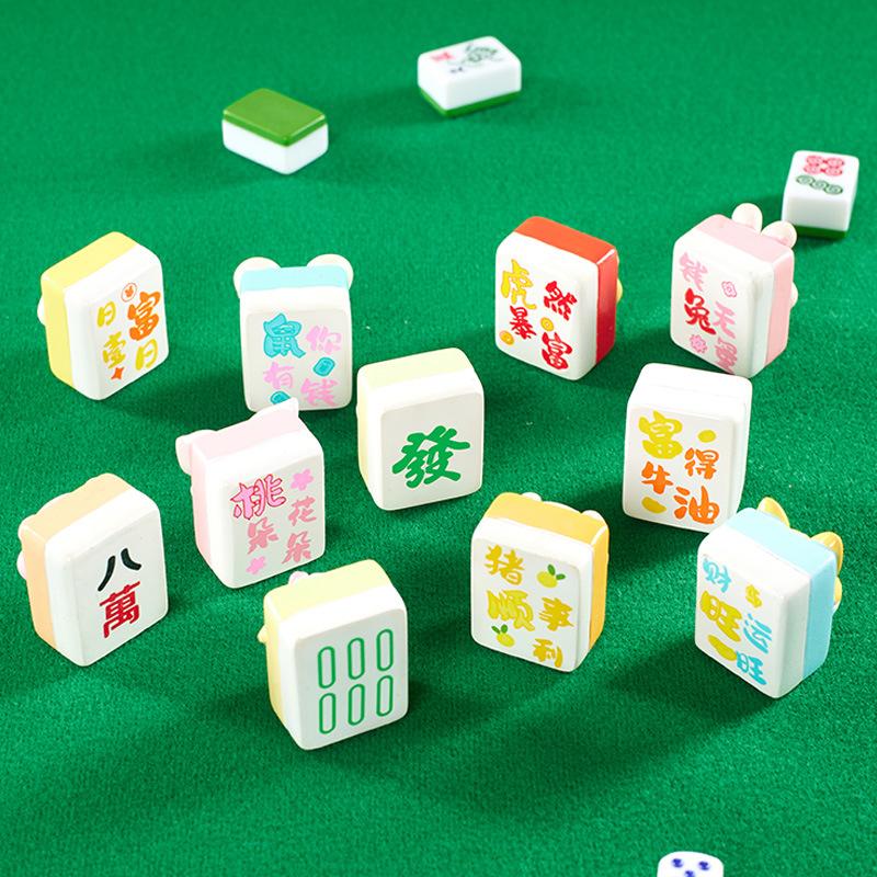 Trendy Speelgoed Cartoon 2D Miauw Snackwinkel Schattige Blind Bag Kinderspeelgoed Schattige Hars Kleine Ornamenten Cadeau
