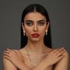 Estele Gold And Silver Plated Twine Braid Mangalsutra Necklaces For Women