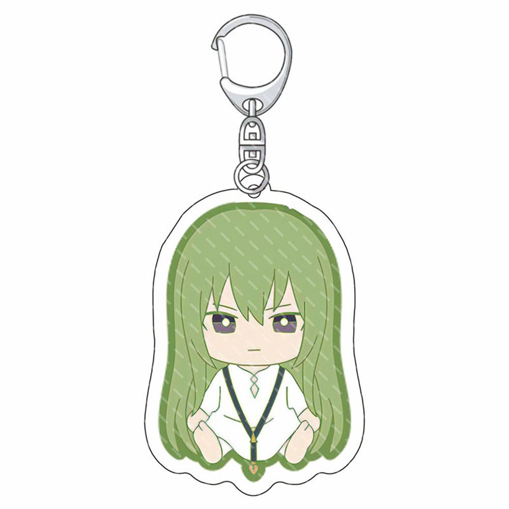 

Cute Anime Fate/FGO Acrylic Keychain Man Gilgamesh Key Chain key Chain Ring Keyring HolderFate/Grand Order Model Plate Fans Gift 6 cm