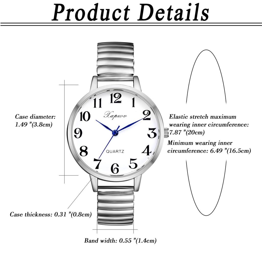 Women's Waterproof Watch, One Size Fits Most, Analog Display, Cute and Stylish Alloy Strap, Perfect for Commuting or School - Perfect Gift for