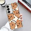 Funny Capybara Cartoon Cute Plating Phone Case For Samsung A17 A07 A37 A57 A16 A56 A15 A55 A14 A54 A13 A53 A26 A36 A25 A35 A24 A