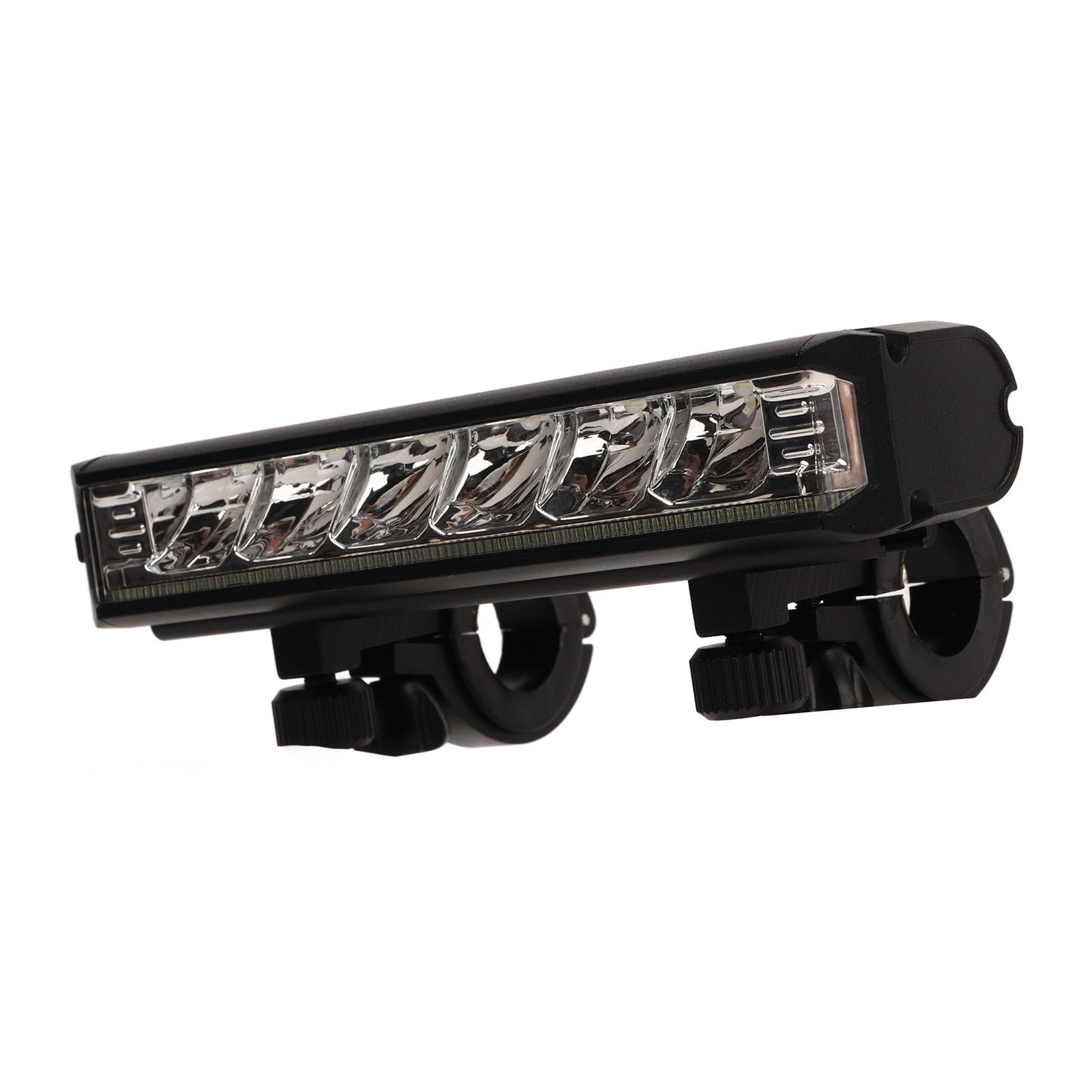 

Велосипедный фонарь из алюминиевого сплава, перезаряжаемый через USB, высокой яркости, 6 режимов света, комплект фонарей для ночной езды, для бега на открытом воздухе, пеших прогулок