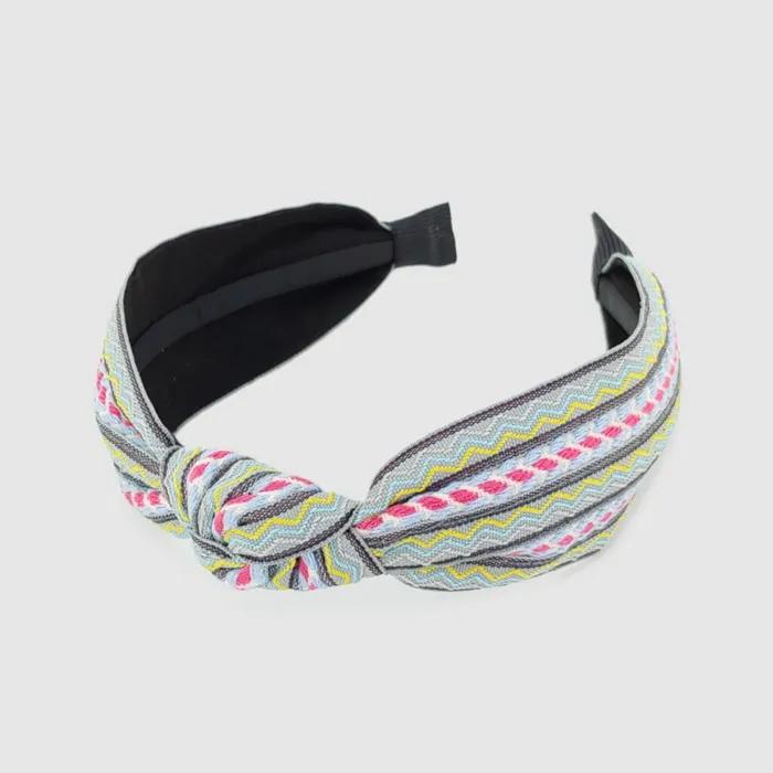 LALA Ethnic Hairband-GREY