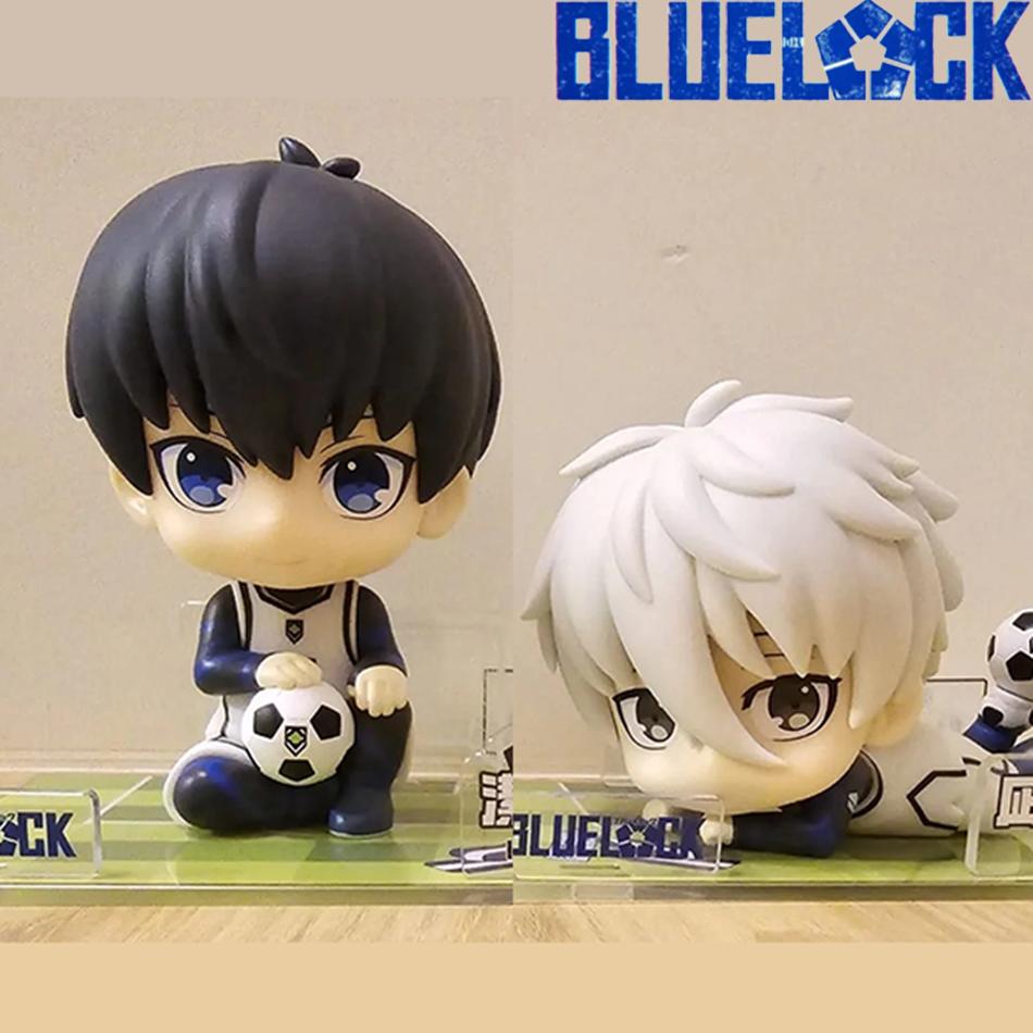 2 Kinds Blue Lock Anime Figure Look Up Isagi Yoichi Action Figure Japanese Football Boy Figurine PVC Adult Collection Model Toys