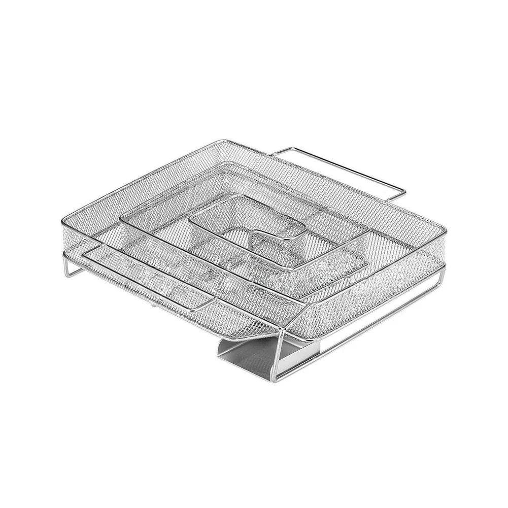 Izgara veya Tütsüleyici için Barbekü Aletleri, Soğuk Duman Jeneratörü, Odun Tozu Sıcak ve Soğuk Tütsüleme Somon Et Pişirme, Paslanmaz