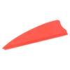 50 Stuks Veer Fletching Lichtgewicht Schild Pijl Fletches DIY Pijlveren Fletches voor Buitensport Boogschieten Rood