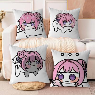 Anime Doro Pillowcase Toon Gift Cushion Cover Bedroom Home Sofa Chair Seat Decor Pillow Case