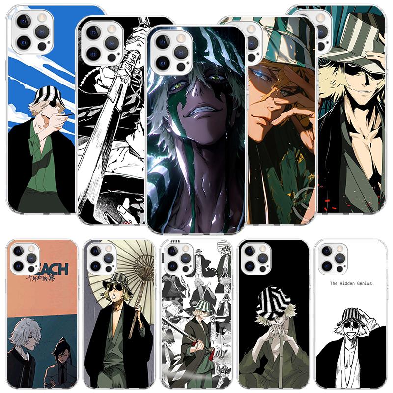 Bleach Kisuke Urahara Phone Case For iPhone 17 Air 16 15 Plus 11 14 Pro Max 13 Mini 12 7 8 + SE Pattern Art Customized Cover 17