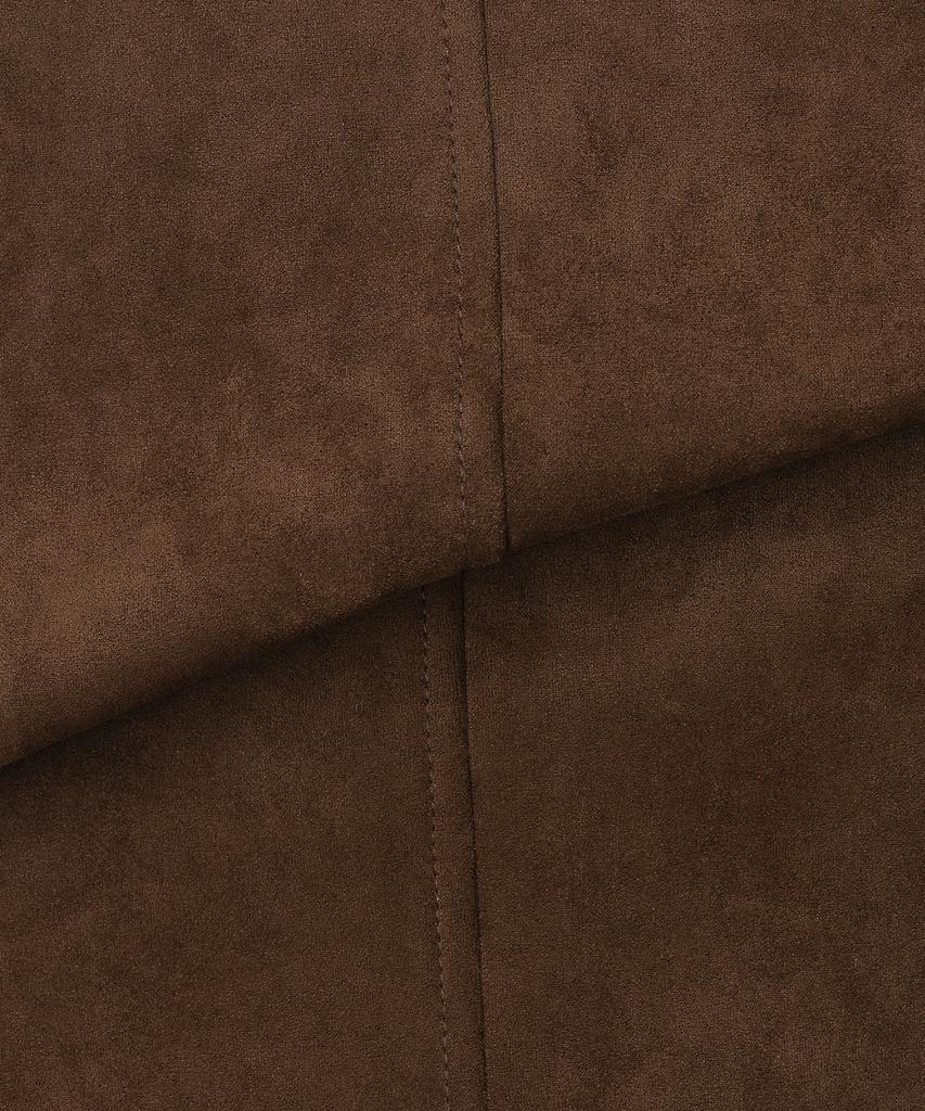 Mind Bridge Women [W] Suede Round Neck Jacket