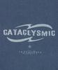 GAKKAI UNIONS Fluidity Pigment Short Sleeve T-Shirt Dive Blue