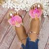New Summer Phalaenopsis Orchid Slippers Women's Soft Sole Sandals Student Rubbing Indoor Indoor Shoes