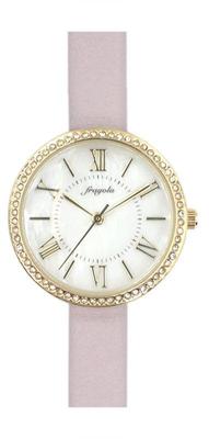 Fragola Stone Bezel Band Watch SUMIRE Purple [Follow] N03823A-1 Women's
