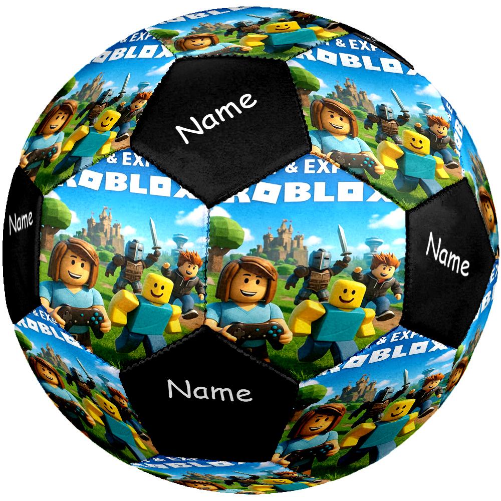 Custom Name Roblox Theme Size 5 Soccer Ball, Suitable for Both Indoor and Outdoor Matches, a Gift Suitable for Everyone.