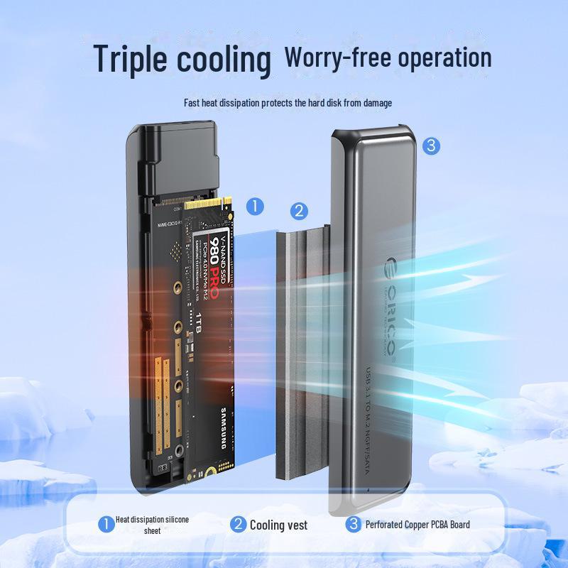 ORICO M.2 SSD External Enclosure for Desktop